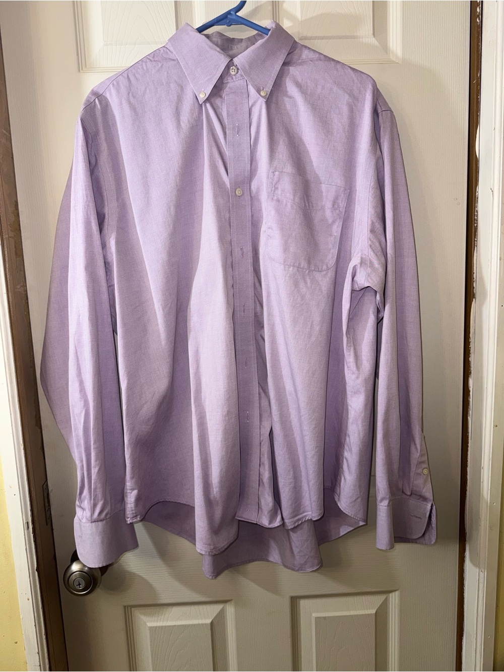 Ralph Lauren Light Lavender Button-Down Dress Shirt